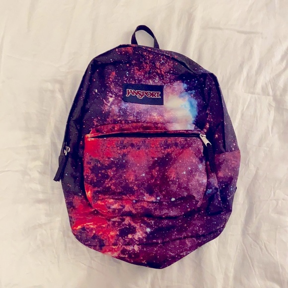 Jansport Handbags - Cosmic JanSport 2 pocket backpack